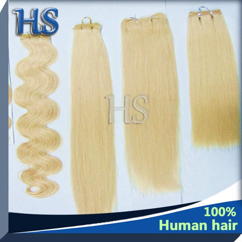 Blonde Online 613# 100% Human hair extensions