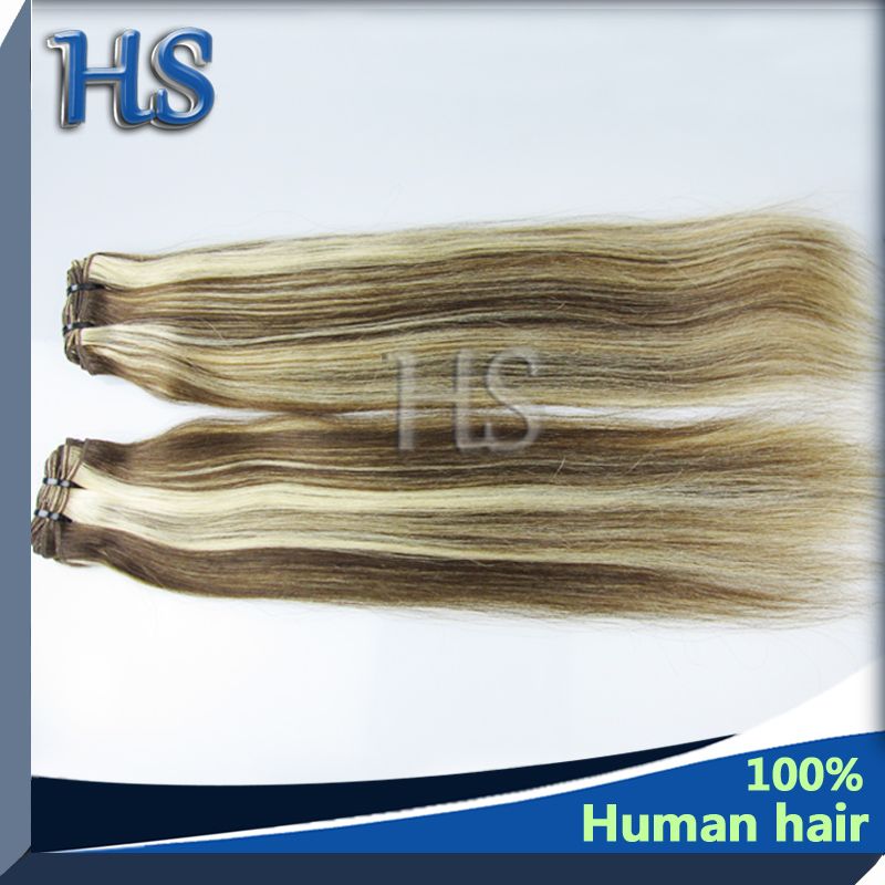 Brazilian hair weft Mix Color Straight