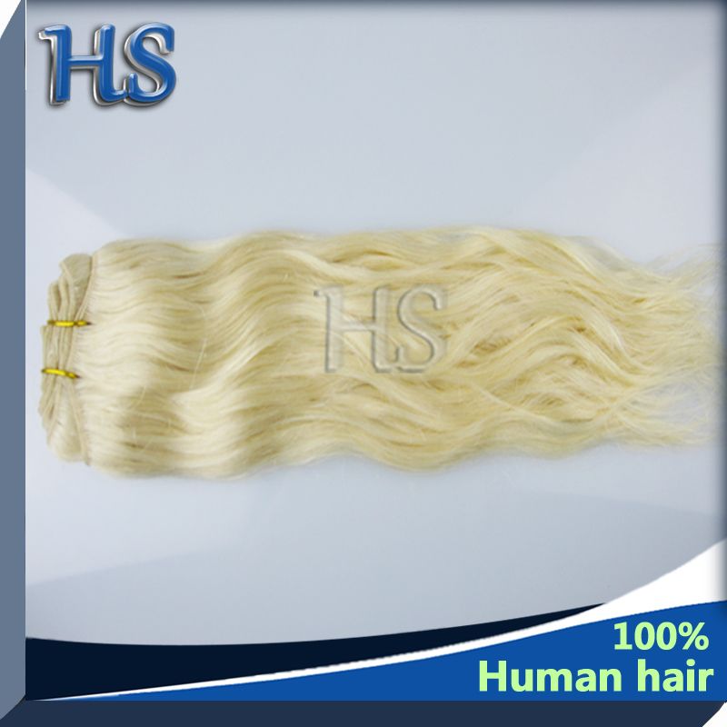 Brazilian Human Remy hair blonde 613# on sales
