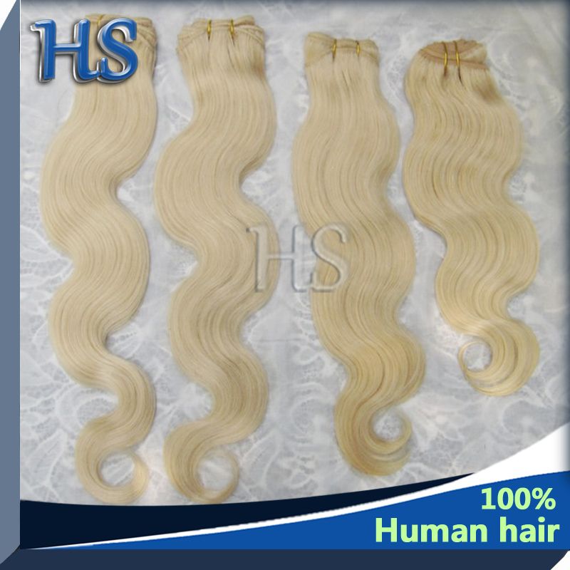 Hot Sales Peruvian 100% Human Remy Hair Blonde 613#