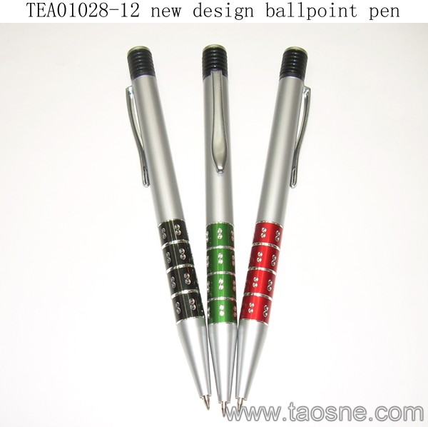 new design  promotional ballpoint pens, cheaper price plastic pen