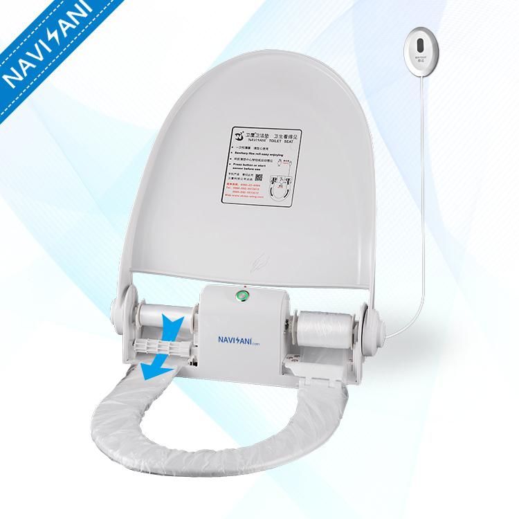 Electronic Smart Toilet Seat Disposable Cover  Self-Clean Toilet Lid