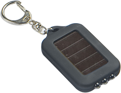 3LED solar flashlight