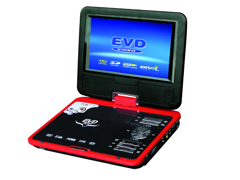 7.5'' portable dvd player with TV/game