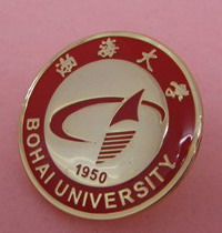 Soft enamel lapel pin badge