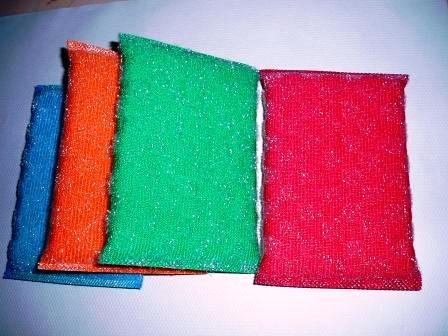 sponge scouring pad