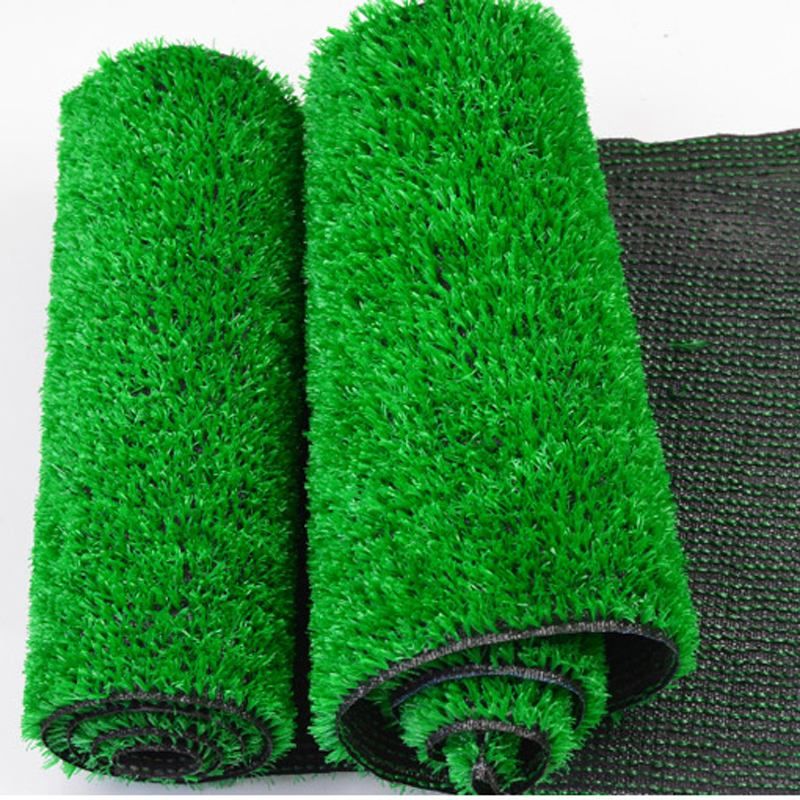 Eco friendly Lead Free PE Malai Roof Plastic Lawn With SBR latex Backing