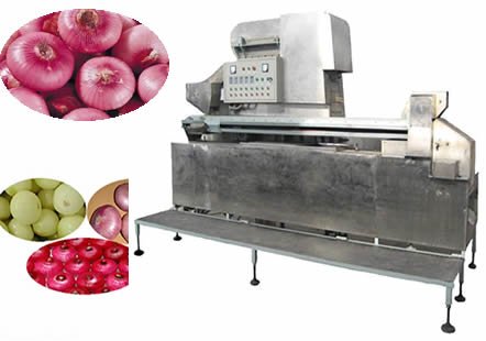 Automatic Onion Peeling Machine