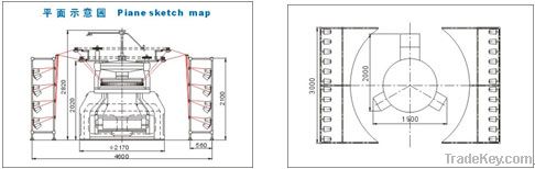 YFTM-16 high speed cut-pile circular knitting machine