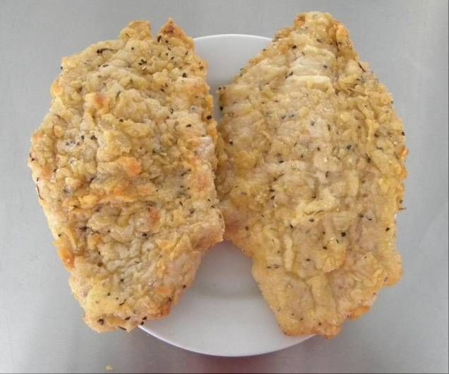 battered chicken breast