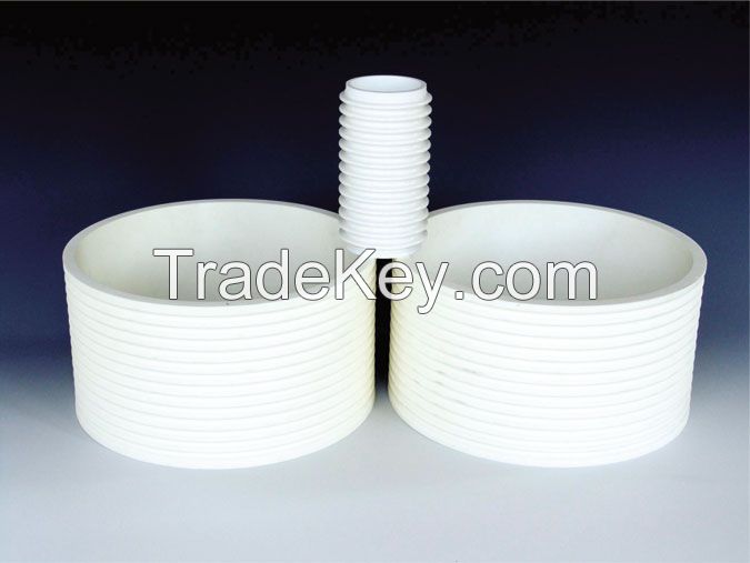 fine ceramics industrial alumina ceramic tubes 