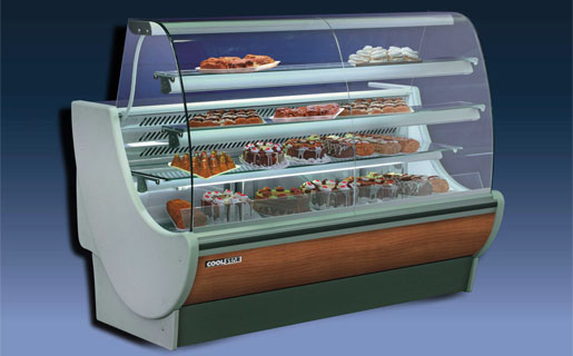 pastry display case