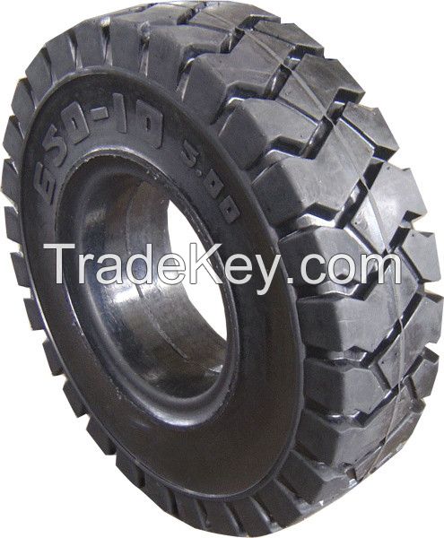 solid forklift tires with wholesale price from l-guard brand