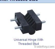 Universal Hinge With Threaded Stud