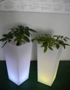 LED flower pot