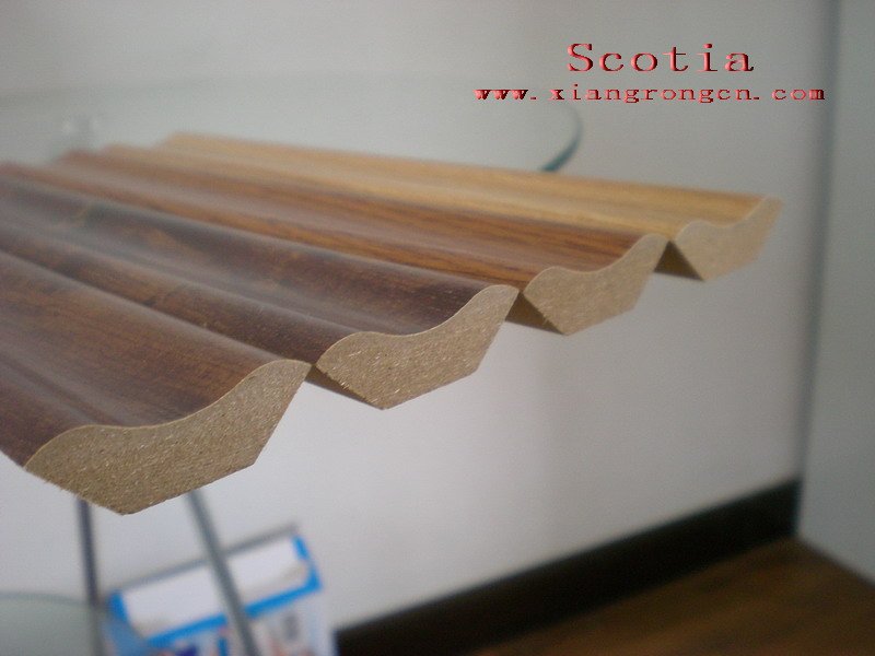Laminate Scotia/Concave line-wood floor moulding