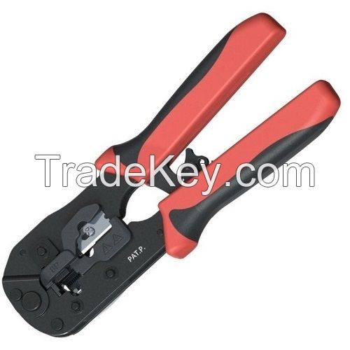 RJ45 Pass Though Modular Plug Crimper