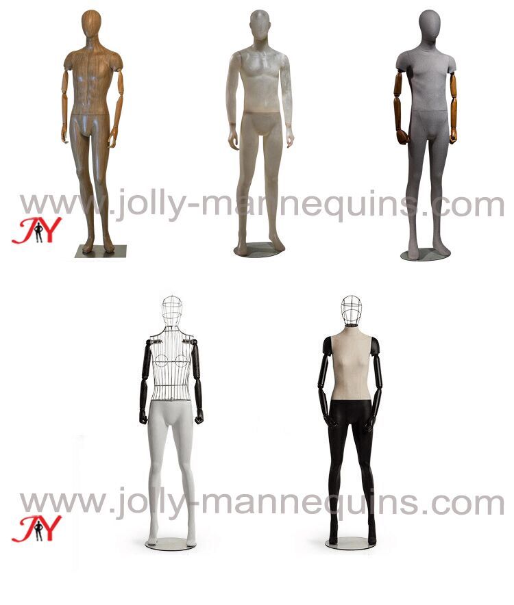 Jolly mannequins different stylized surface treatment mannequin collection ST-1