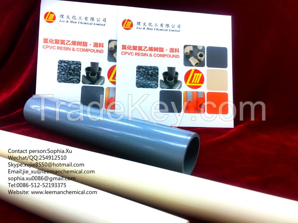 CPVC resin for pipe and fitting   (cpvc)