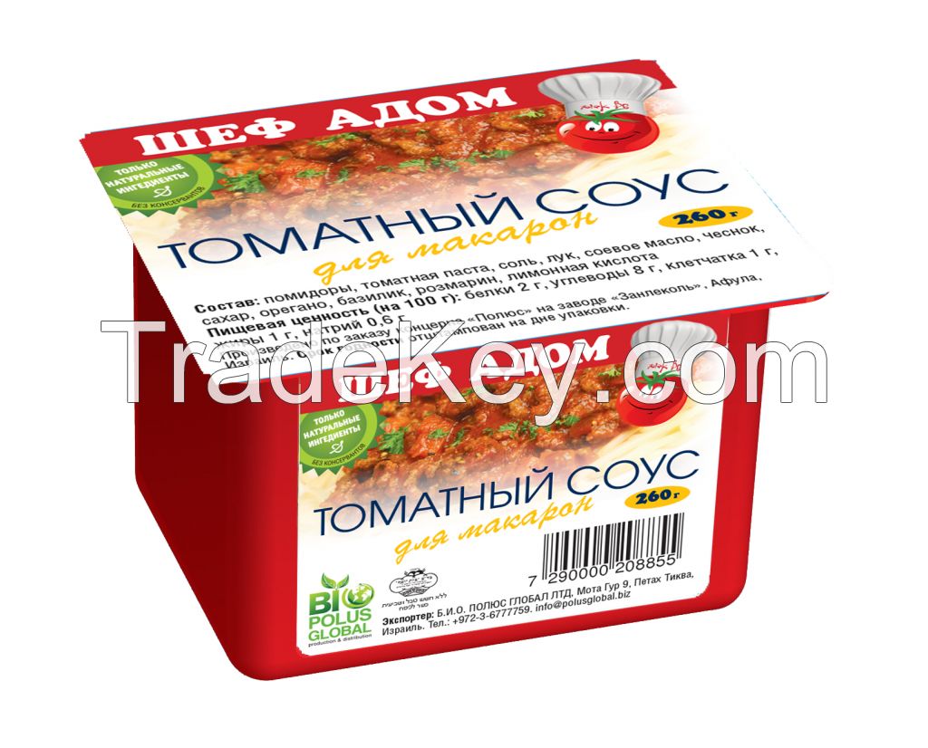 CHEF ADOM tomatoes sauces and paste