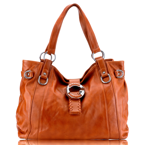 Daisi Brown Roundel Tote Bag 10224