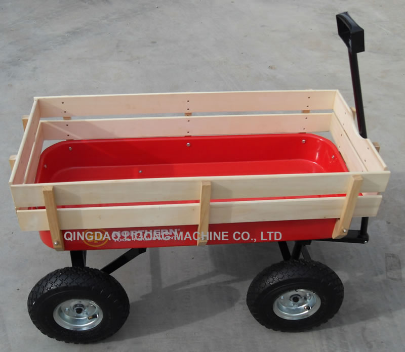 Wooden Wagon, Wheel Barrow, All Terrain Wagon, Tool Cart