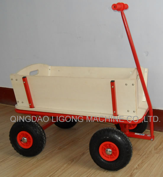 Wooden Wagon, Tool Cart, Wheel Barrow