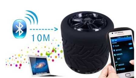 Tire shape Bluetooth speakers
