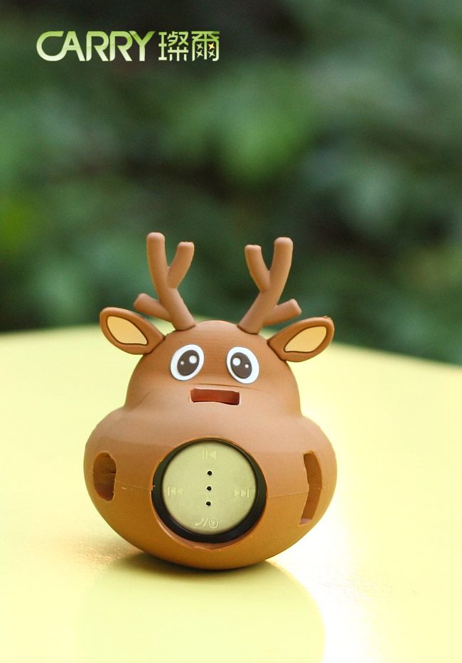 Deer shape bluetooth speakers