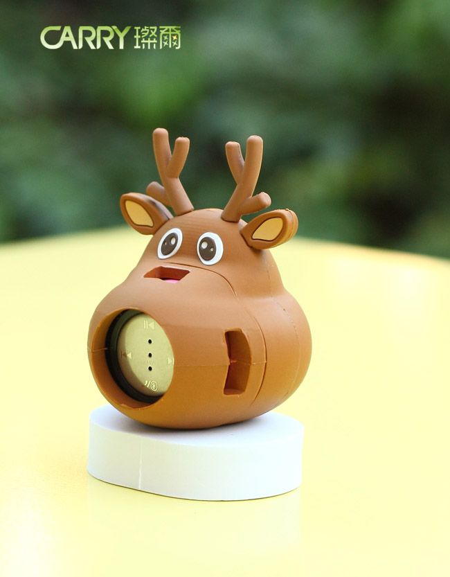 Deer shape bluetooth speakers