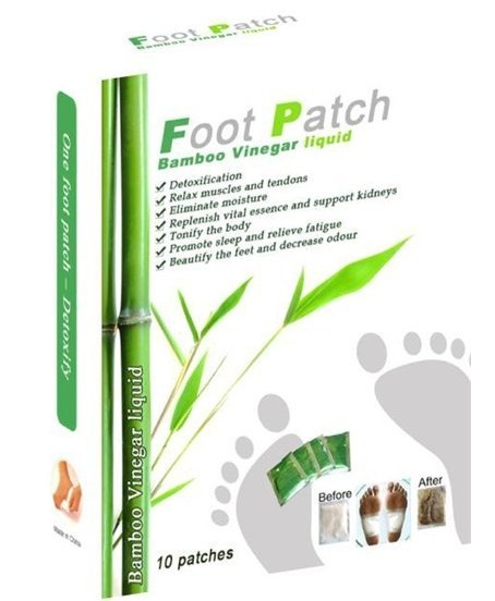 Detox foot patch, Bamboo vinegar liquid foot patch