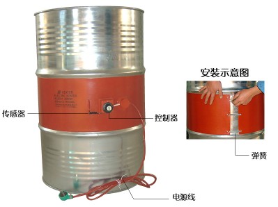 oil drum silicone rubber heater /oil barrel silicone rubber heater