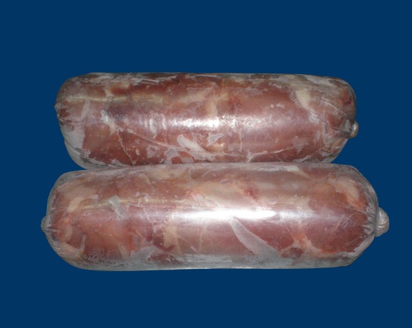 lamb meat in roll