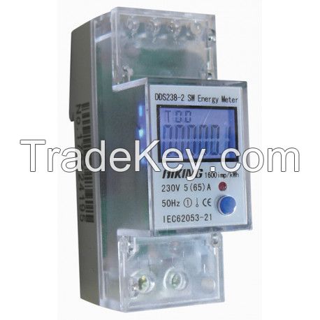 Energy Meters Kwh Meter Single Phase 80a Din Rail