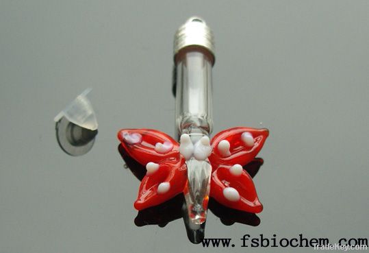 miniature vial pendants/bottles, Name On Rice Vial Jewelry, Glass Via