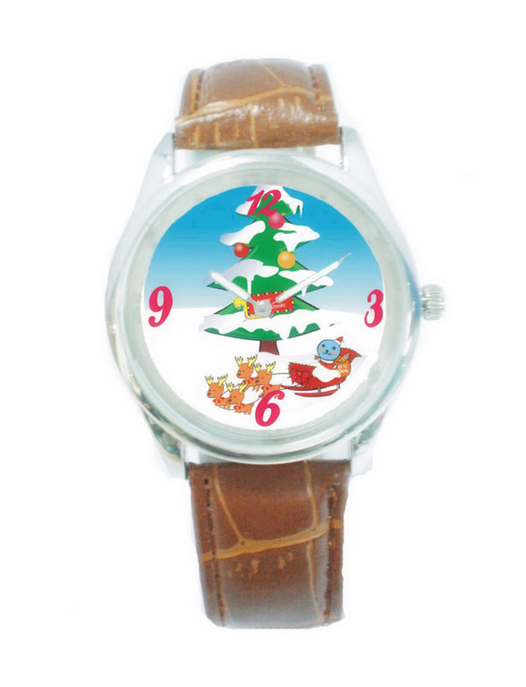 Wholesale customized Christmas Gift Wath with any disign available