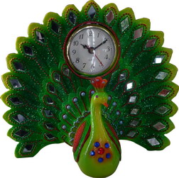 Peacock clock (SF01095)