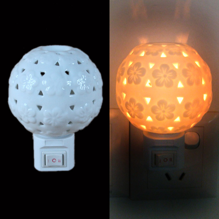 ceramic aroma mini night ceramic light lamp incense night lighting