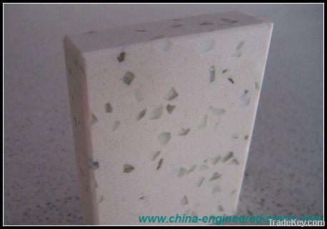 Quartz solid surface slabs