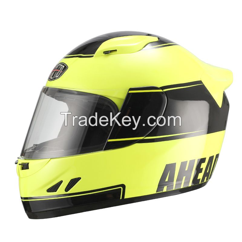 DOT Full Face Motorcycle Helmet Dual Visor AH-11-SPD-R