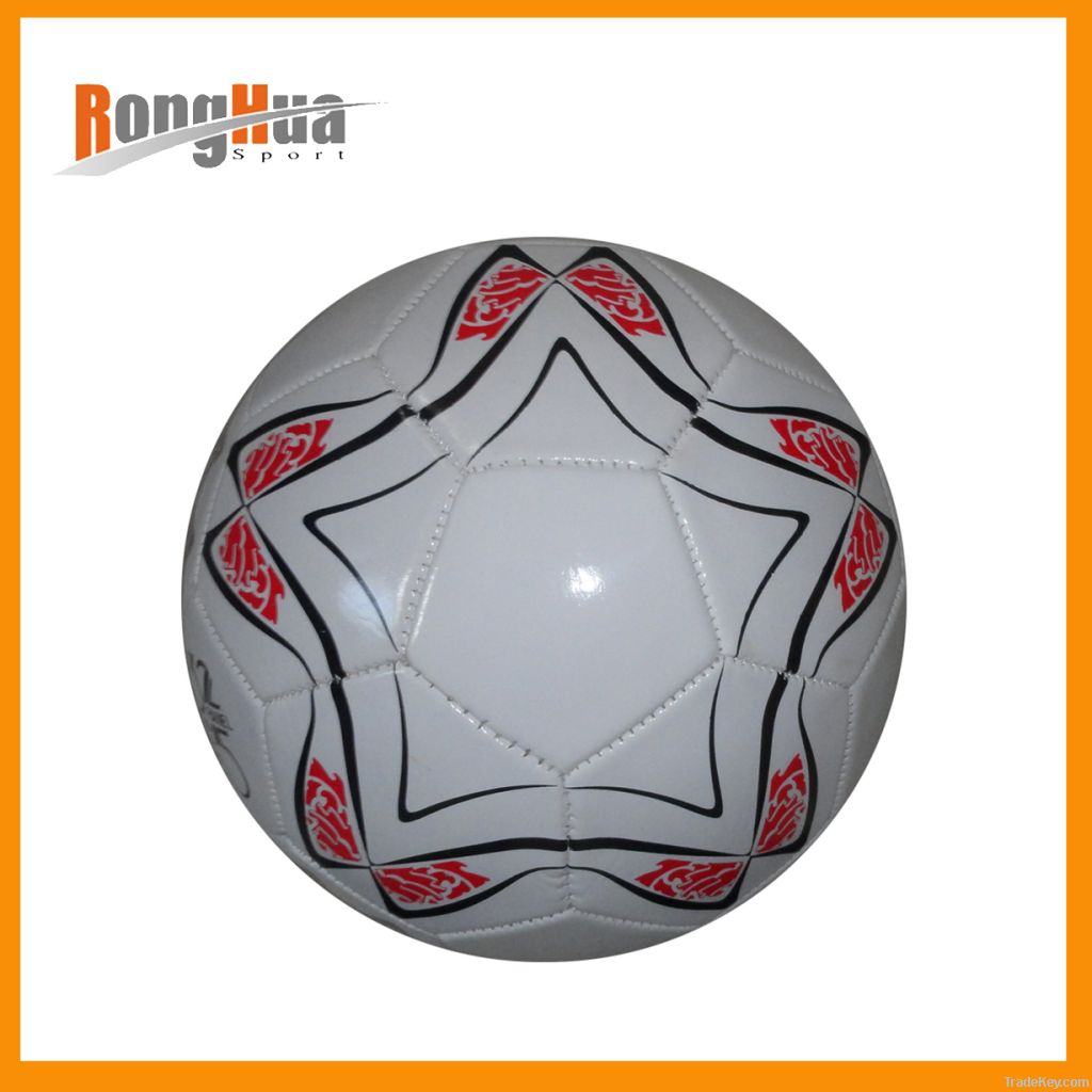 machine stitched pvc football ball