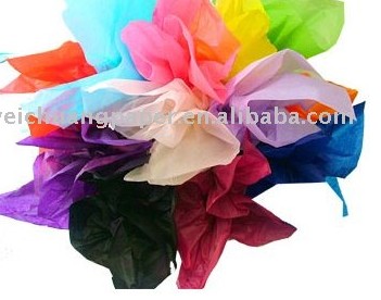 color tissue paper for gift wrapping
