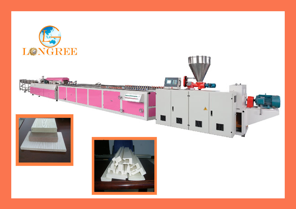 PVC foam profile production line