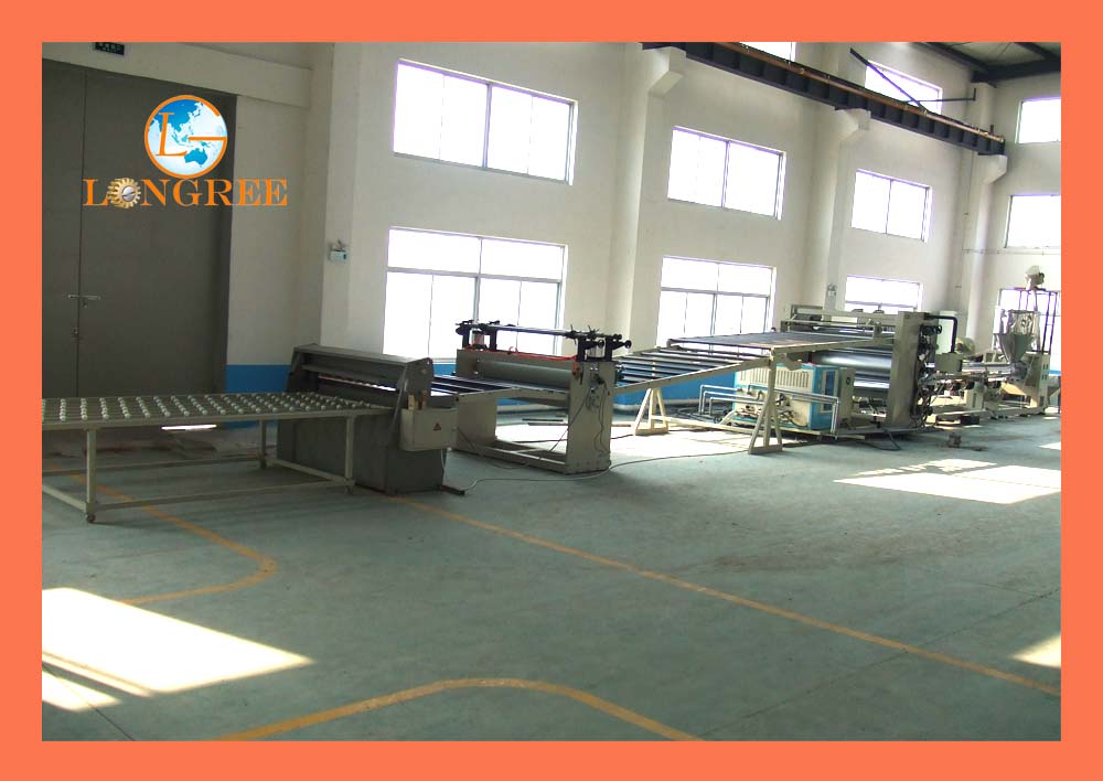 PP sheet extrusion line