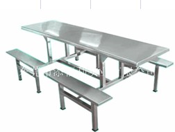 Stainless Steel school  Dining Table