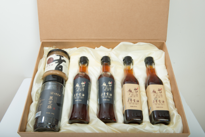 Organic sesame oil gift