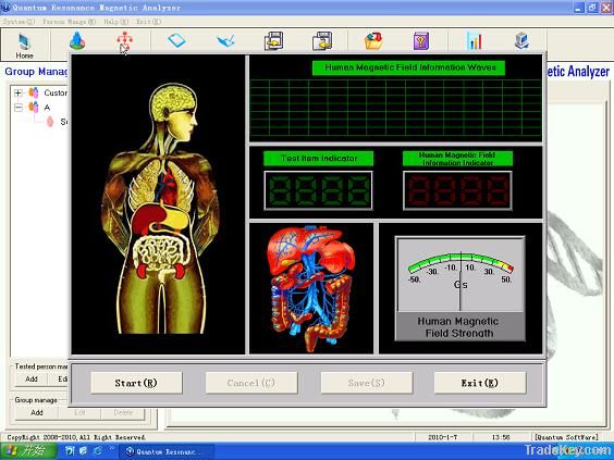 28 health reportsQuantum Bio-Electric Body Analyzer