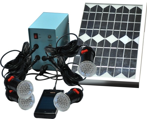 Solar home lighting system