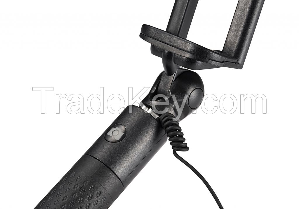 wireless mobile phone selfie stick wired selfie stick