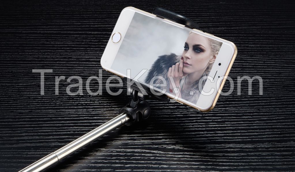 wireless mobile phone selfie stick wired selfie stick